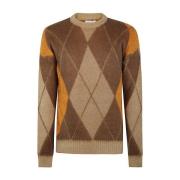 Family First Diamant Crewneck Sweater Orange, Herr