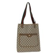 Gucci Vintage Pre-owned Laeder totevskor Beige, Dam