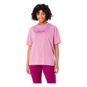 Asics T-shirt Purple, Dam