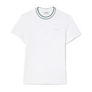 Lacoste T-Shirts White, Herr