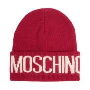 Moschino Keps med logo Red, Unisex