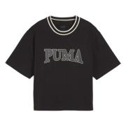 Puma Lag grafisk T-shirt Black, Dam