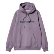 Carhartt Wip Hoodie Purple, Herr