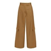 BomBoogie Cargo Palazzo Byxor Brown, Dam