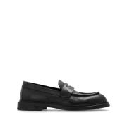 Emporio Armani Klassisk Svart Loafer Skor Black, Herr