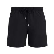 Vilebrequin Herr Solid Badshorts Black, Herr