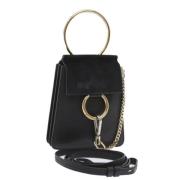 Chloé Pre-owned Pre-owned Mocka axelremsvskor Black, Dam