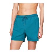 Tommy Jeans Broderad Logga Badshorts - Grön Green, Herr