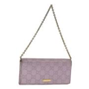 Gucci Vintage Pre-owned Laeder plnbcker Purple, Dam