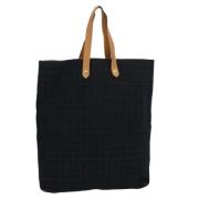 Hermès Vintage Pre-owned Canvas totevskor Black, Dam