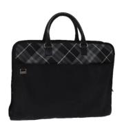 Burberry Vintage Pre-owned Nylon handvskor Black, Dam