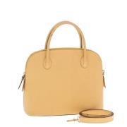 Celine Vintage Pre-owned Laeder handvskor Yellow, Dam