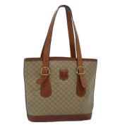 Celine Vintage Pre-owned Canvas celine-vskor Beige, Dam