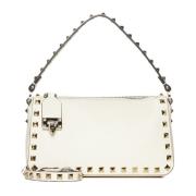 Valentino Garavani Ivory Väskor - Stilfull Kollektion Beige, Dam