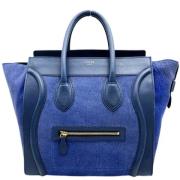 Celine Vintage Pre-owned Laeder celine-vskor Blue, Dam