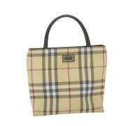 Burberry Vintage Pre-owned Laeder handvskor Beige, Dam