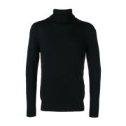 Drumohr Svart Sweatshirt Aw24 Herrmode Black, Herr