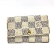 Louis Vuitton Vintage Pre-owned Canvas nyckelhllare Beige, Unisex