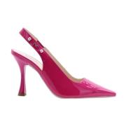 Nerogiardini Elegant Sling Back Skor Pink, Dam