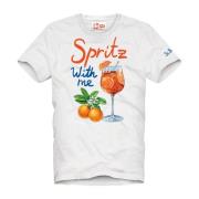 MC2 Saint Barth Spritz With Me T-Shirt White, Herr