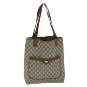 Gucci Vintage Pre-owned Laeder totevskor Beige, Dam