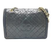 Chanel Vintage Pre-owned Laeder chanel-vskor Black, Dam