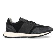 Philippe Model Vintage Running Sneakers Svart Black, Herr