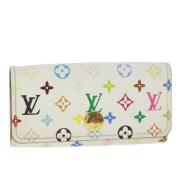 Louis Vuitton Vintage Pre-owned Canvas nyckelhllare White, Dam