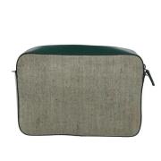 Prada Vintage Pre-owned Canvas prada-vskor Green, Dam