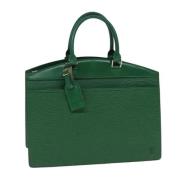 Louis Vuitton Vintage Pre-owned Laeder handvskor Green, Dam