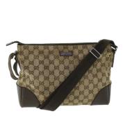 Gucci Vintage Pre-owned Canvas gucci-vskor Beige, Unisex