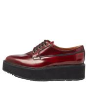 Prada Vintage Pre-owned Laeder lgskor Red, Dam