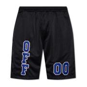 Off White Logo shorts Black, Herr