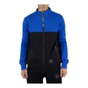 Cerruti 1881 Blå Zip Sweatshirt - Argeles Blue, Herr