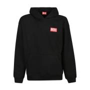 Diesel Svart Sweatshirt Aw24 Herrmode Black, Herr