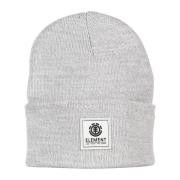 Element Grå Beanie Mössa Broderad Logo Gray, Unisex