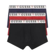 Guess 3 Bomull Stretch Boxers - Svart Multicolor, Herr