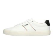 Hugo Boss Herr Låga Sneakers Aiden_tenn White, Herr