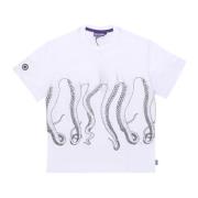 Octopus Octopus Logo T-shirt Vit/Svart White, Herr