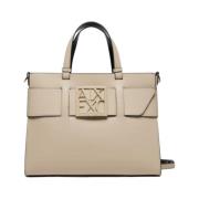 Armani Exchange Handväska Beige, Dam