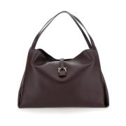 Salvatore Ferragamo Bordeaux Toteväska Red, Dam