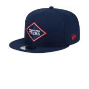 New Era NBA ALT Cap - Blå Patchad Logotyp Blue, Herr