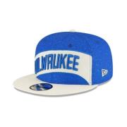 New Era Snapback NBA Cap - Blå Broderad Blue, Herr