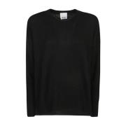 Allude Svart Sweatshirt Aw24 Dammode Black, Dam