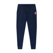 Canada Goose Sweatpants med logotyp Blue, Herr