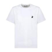 Golden Goose Vit Logo Print T-shirt White, Herr