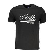 North Sails T-shirt med logotryck Black, Herr