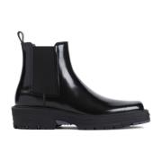 Givenchy Svarta Ankelboots för Män Black, Herr