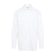 Kiton Vita Skjortor för Män Aw24 White, Herr