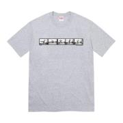 Supreme Begränsad upplaga Heather Grey Tee Gray, Herr